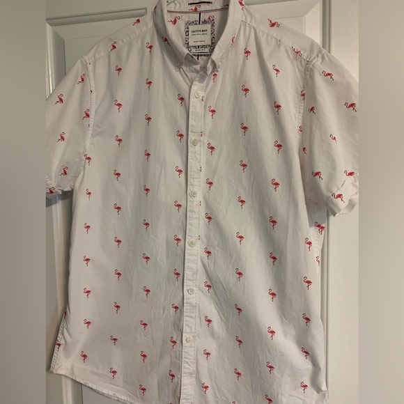 Cactus Man White Shirt Size L Slimfit - Picture 1 of 4